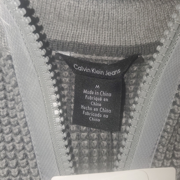 Calvin klein jeans full zip sweater - Picture 3 of 5